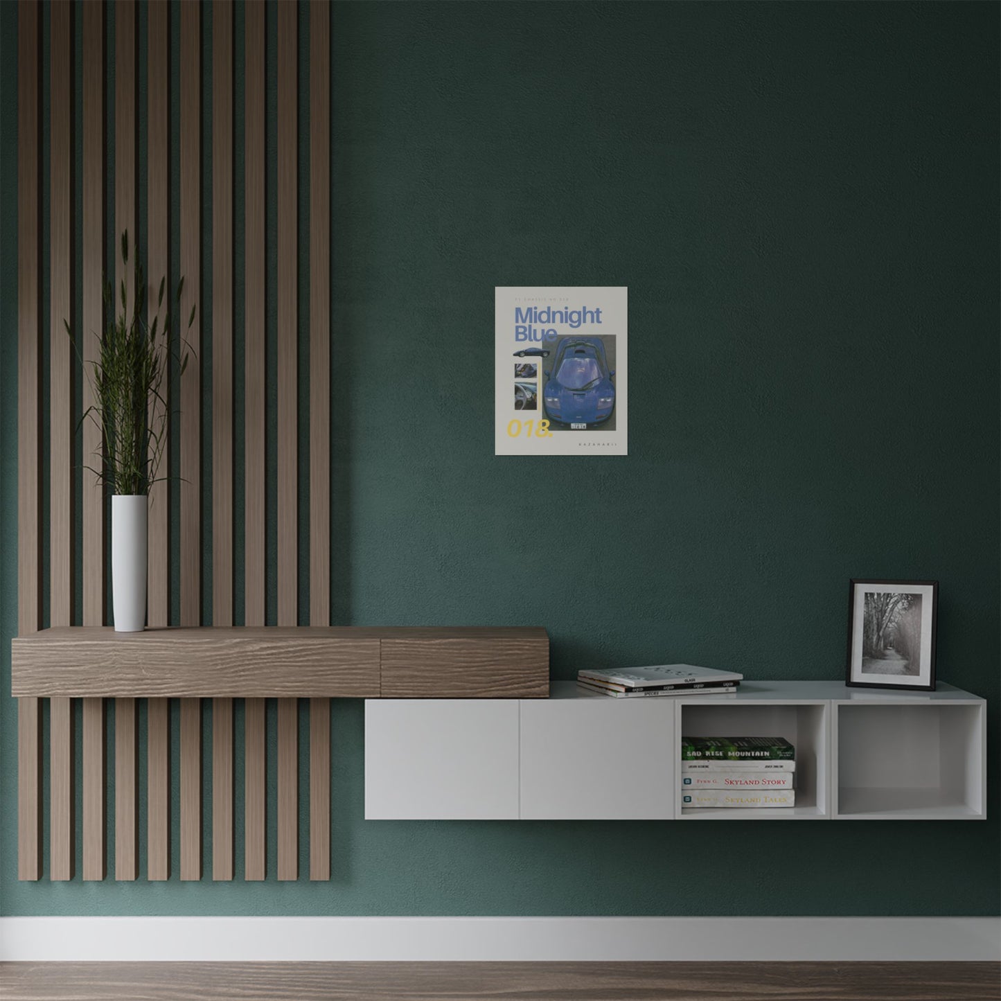 Midnight Blue Pearl – McLaren F1 Chassis 018 Poster